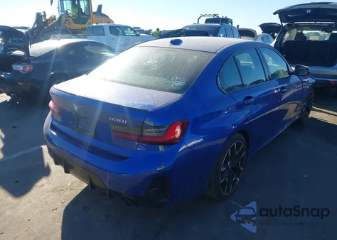 2025 BMW 330I z USA, uszkodzony, nr VIN 3MW69CW06S8F71331